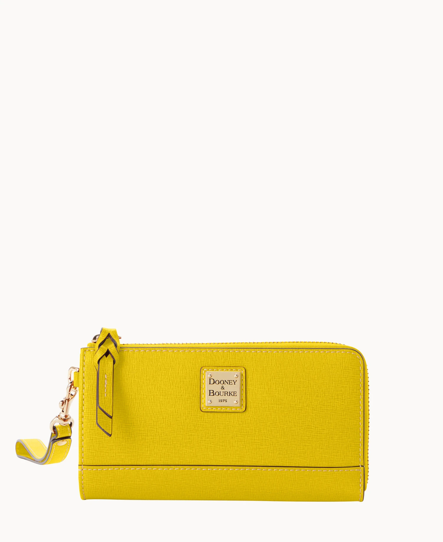 Saffiano Folded Zip Wristlet Black 19 Saffiano Folded Zip Wristlet Black - Image 19