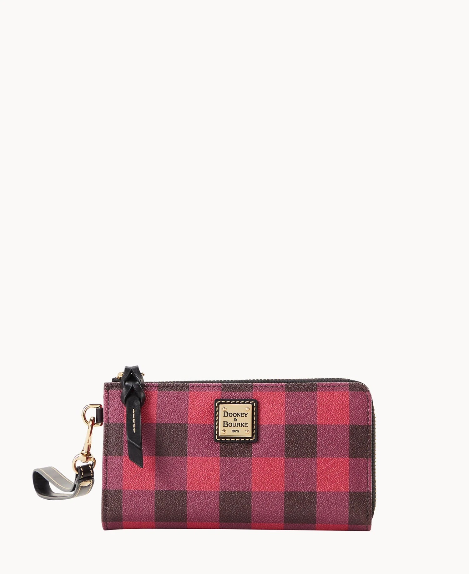 Tucker Folded Zip Wristlet Black 8 Tucker Folded Zip Wristlet Black - Image 8