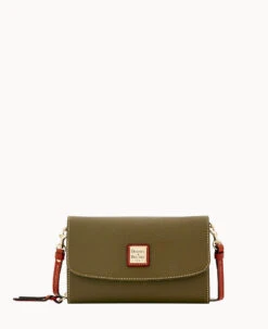 Pebble Grain Clutch Wallet Red -Dooney & Bourke W0182G AWOLPATN