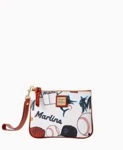 MLB Marlins Stadium Wristlet MARLINS -Dooney & Bourke W0279G QUMWPATNMRLN 2