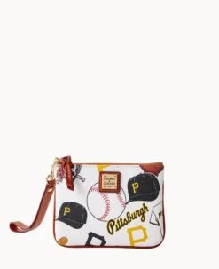 MLB Pirates Stadium Wristlet PIRATES -Dooney & Bourke W0279G QUMWPATNPRAT 1