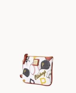 MLB Pirates Stadium Wristlet PIRATES -Dooney & Bourke W0279G QUMWPATNPRAT ALT1 1