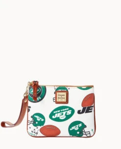 NFL Jets Stadium Wristlet JETS -Dooney & Bourke W0279G QWMWPATNJETS 2
