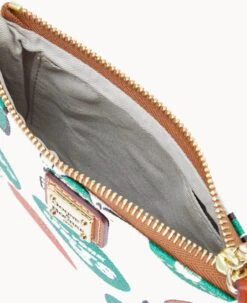 NFL Jets Stadium Wristlet JETS -Dooney & Bourke W0279G QWMWPATNJETS ALT2 1