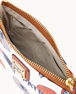 NFL Patriots Stadium Wristlet PATRIOTS -Dooney & Bourke W0279G QWMWPATNPATR ALT2