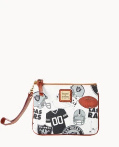 NFL Raiders Stadium Wristlet RAIDERS -Dooney & Bourke W0279G QWMWPATNRAID 2