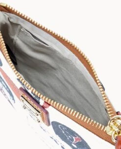 NFL Texans Stadium Wristlet TEXANS -Dooney & Bourke W0279G QWMWPATNTEXA ALT2 1