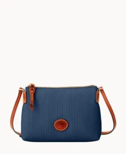 Nylon Crossbody Pouchette Navy 26 Nylon Crossbody Pouchette Navy -Dooney & Bourke W0299G INNVPATN 1