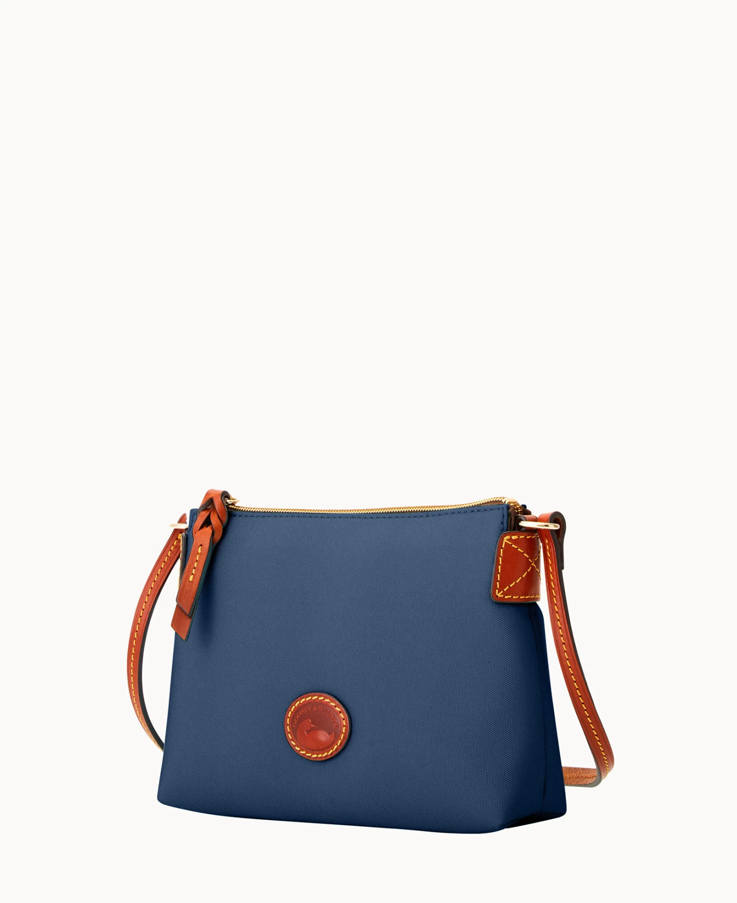 Nylon Crossbody Pouchette Navy 3 Nylon Crossbody Pouchette Navy - Image 3