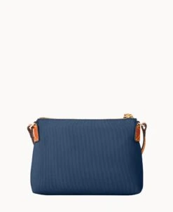 Nylon Crossbody Pouchette Navy 30 Nylon Crossbody Pouchette Navy -Dooney & Bourke W0299G INNVPATN ALT3 1