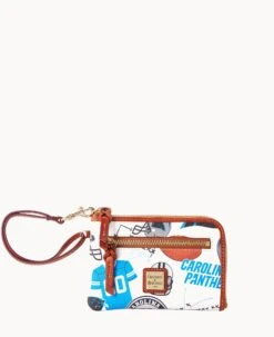 NFL Panthers Multi Function Zip Around PANTHERS 13 NFL Panthers Multi Function Zip Around PANTHERS -Dooney & Bourke W0320G QWMWPATNPANT 2
