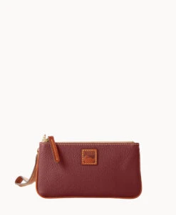 Pebble Grain Medium Wristlet Blush -Dooney & Bourke W0326G 9PBXPAKR