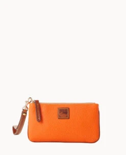 Pebble Grain Medium Wristlet Blush -Dooney & Bourke W0326G 9PCEPAKR