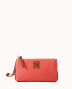Pebble Grain Medium Wristlet Blush -Dooney & Bourke W0326G 9PGEPAKR