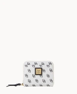 Gretta Small Zip Around Wallet Bordeaux -Dooney & Bourke W0329G NGWHPABL