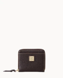 Saffiano Small Zip Around Wallet Marine 31 Saffiano Small Zip Around Wallet Marine -Dooney & Bourke W0329G SIBMSIBM