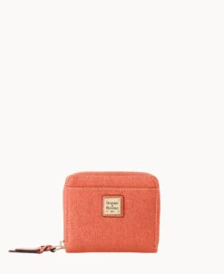 Saffiano Small Zip Around Wallet Marine 35 Saffiano Small Zip Around Wallet Marine -Dooney & Bourke W0329G SICRSICR