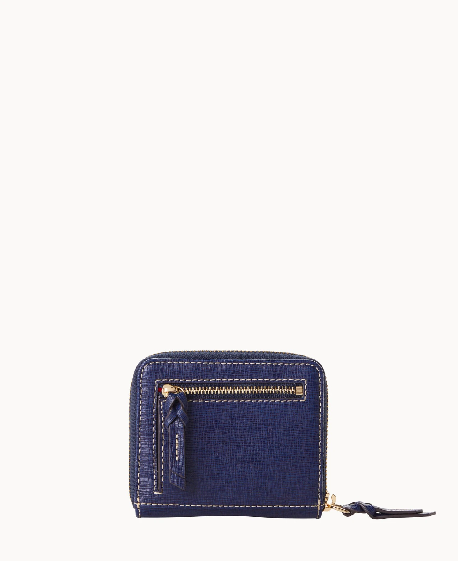 Saffiano Small Zip Around Wallet Marine 5 Saffiano Small Zip Around Wallet Marine - Image 5