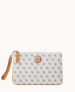 Blakely Large Wristlet Brown Tmoro -Dooney & Bourke W0333G NGBMPABS 2