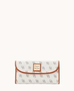 Gretta Continental Clutch Bone -Dooney & Bourke W0507G NGBOPATN0002 1