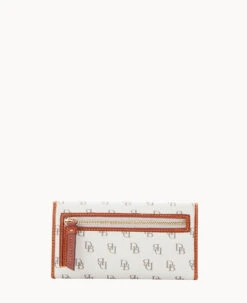 Gretta Continental Clutch Bone -Dooney & Bourke W0507G NGBOPATN0002 ALT3