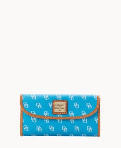 Blakely Continental Clutch Brown Tmoro -Dooney & Bourke W0507G NGTQPABS