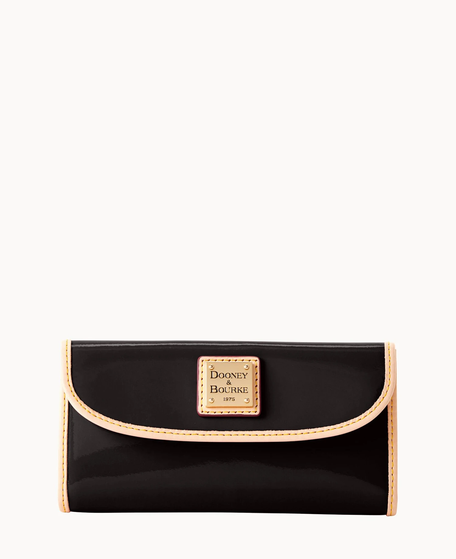 Patent Continental Clutch Black 11 Patent Continental Clutch Black - Image 11