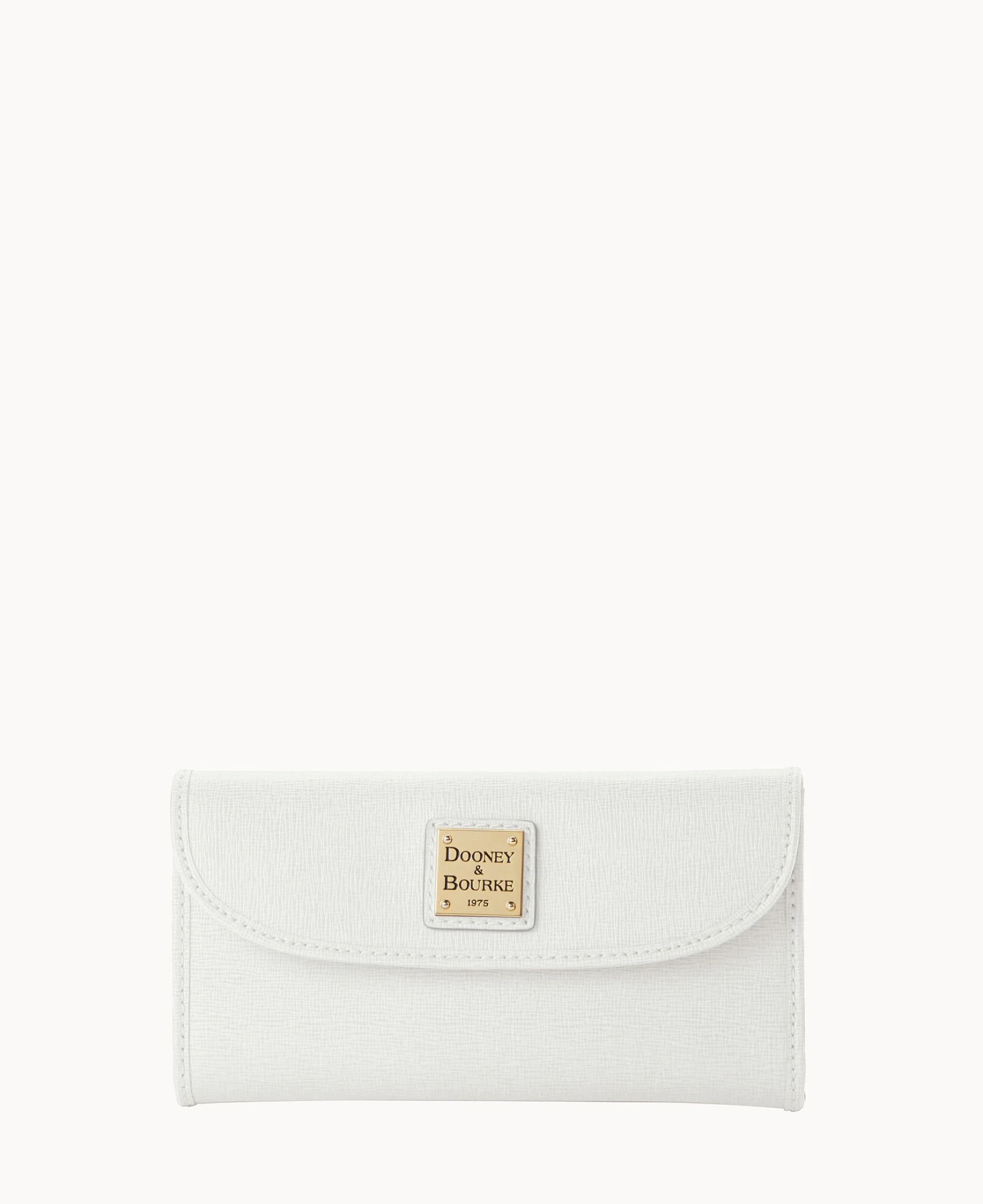 Saffiano Continental Clutch Off White 6 Saffiano Continental Clutch Off White - Image 6