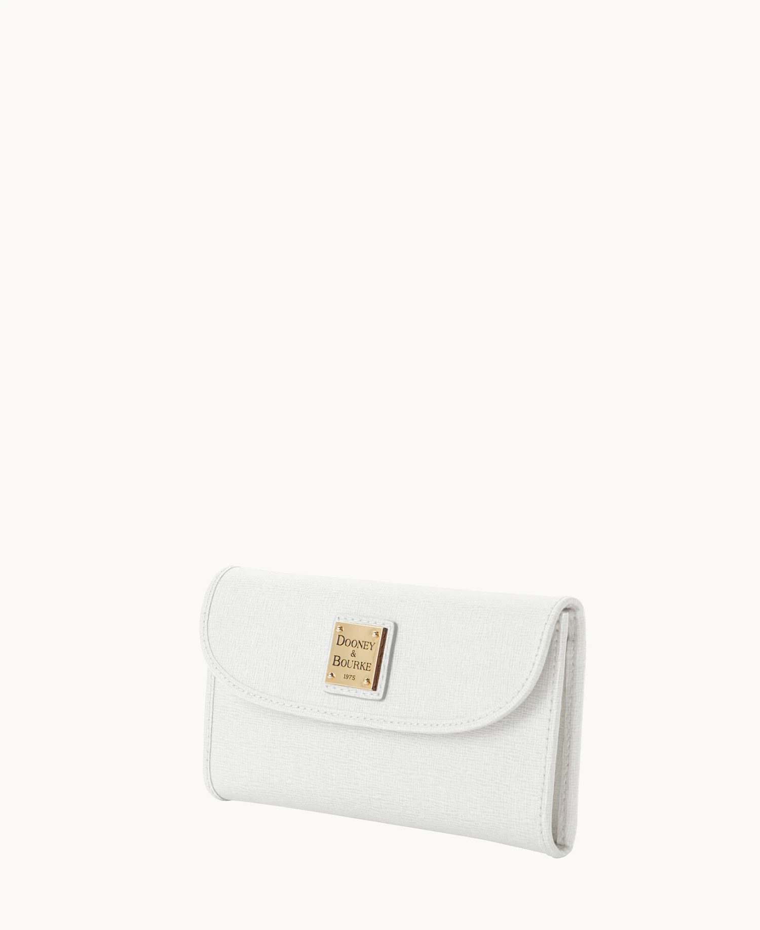 Saffiano Continental Clutch Off White 3 Saffiano Continental Clutch Off White - Image 3