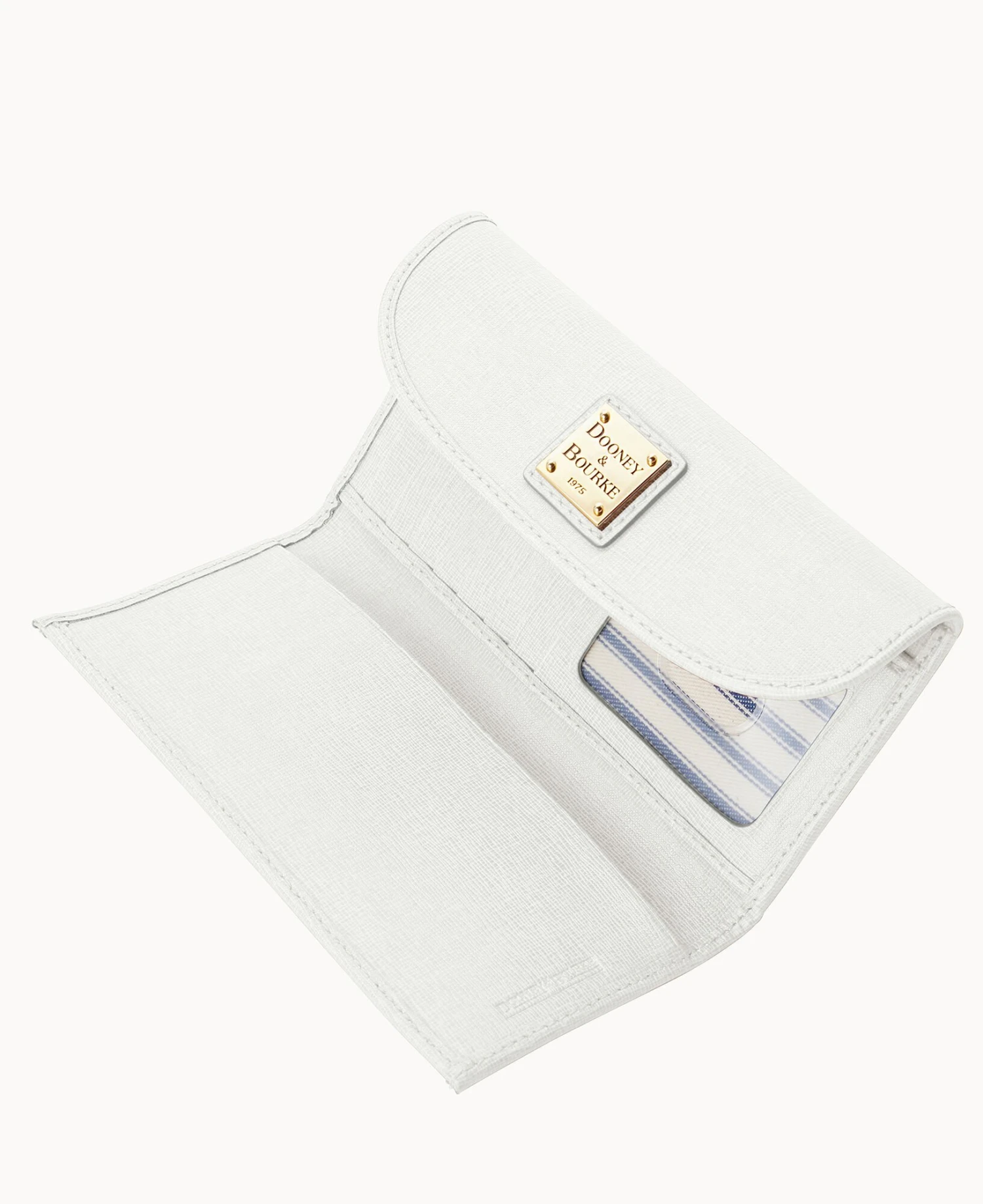 Saffiano Continental Clutch Off White 9 Saffiano Continental Clutch Off White - Image 9