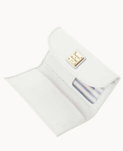 Saffiano Continental Clutch Off White 23 Saffiano Continental Clutch Off White -Dooney & Bourke W0507G SIOWSIOW0002 ALT2