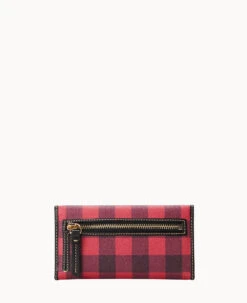 Tucker Continental Clutch Red -Dooney & Bourke W0507G TURDPABL ALT3