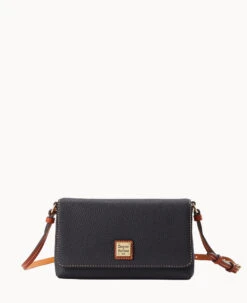 Pebble Grain Becca Crossbody Black Black -Dooney & Bourke W1033G AWBLPATN