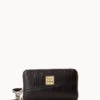 Denison Zip Around Phone Wristlet Espresso
