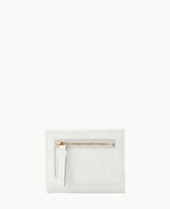 Saffiano Small Flap Credit Card Wallet Off White 23 Saffiano Small Flap Credit Card Wallet Off White -Dooney & Bourke W1106G SIOWSIOW0002 ALT3