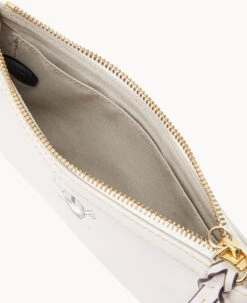 NFL Raiders Large Slim Wristlet RAIDERS -Dooney & Bourke W1111D N1ECSCECRAID ALT2