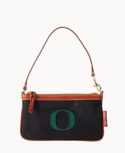 Collegiate University Of Oregon Large Slim Wristlet OREGON -Dooney & Bourke W1111G INBLPATNORE0 2