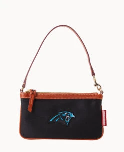 NFL Panthers Large Slim Wristlet PANTHERS -Dooney & Bourke W1111G INBLPATNPANT 2