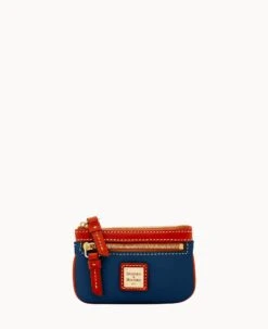 Pebble Grain Coin Case Red -Dooney & Bourke W1160G AWMDPATN