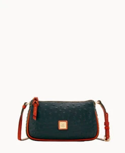 Ostrich Lexi Crossbody Grey -Dooney & Bourke W1400G OTBLPATN