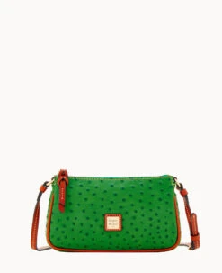 Ostrich Lexi Crossbody Grey -Dooney & Bourke W1400G OTGRPATN