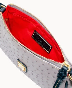 Ostrich Lexi Crossbody Grey -Dooney & Bourke W1400G OTGYPABL ALT2