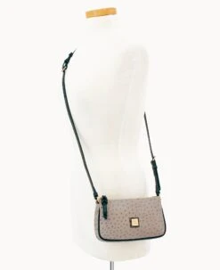 Ostrich Lexi Crossbody Grey -Dooney & Bourke W1400G OTGYPABL ALT4 1