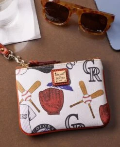 MLB Rockies Stadium Wristlet ROCKIES -Dooney & Bourke WNGRK0279 ILD lifestyle 1