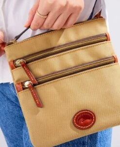 Nylon North South Triple Zip Navy 26 Nylon North South Triple Zip Navy -Dooney & Bourke XB298 ILD lifestyle 1